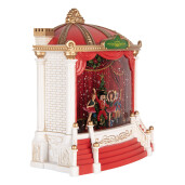 Decoratiune Craciun muzicala polirasina cu led 22x11x23 cm