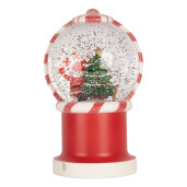 Decoratiune Craciun muzicala polirasina cu led 12x11x20 cm