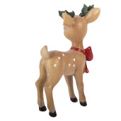 Figurina Pui de Ren polirasina multicolora 9x5x14 cm