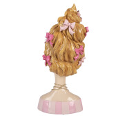 Figurina Femeie polirasina multicolora 16x14x33 cm