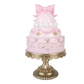 Decoratiune Tort polirasina multicolora Ø 19x33 cm