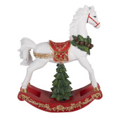 Figurina Craciun Calut polirasina multicolora 32x12x39 cm