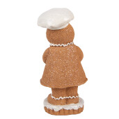 Figurina Turta Dulce Bucatar polirasina multicolora 7x6x15 cm