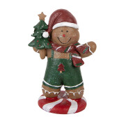 Figurina Turta Dulce polirasina multicolora 12x11x21 cm