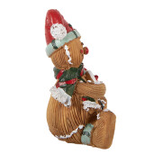 Figurina Turta Dulce polirasina multicolora 7x5x9 cm