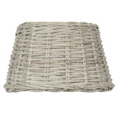 Abajur veioza rattan bej 36x22 cm