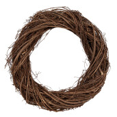 Coronita maro ratan Ø 35x6 cm