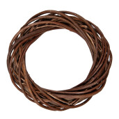 Coronita maro ratan decorativa Ø 20x4 cm