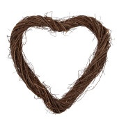 Coronita maro ratan Inimioara 40x40x4 cm