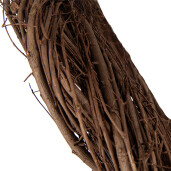 Coronita maro ratan decorativa Ø 45x5 cm