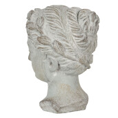 Figurina Femeie piatra gri 12x11x17 cm