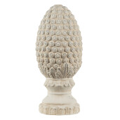 Decoratiune Con piatra bej 13x31 cm