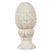 Decoratiune Con piatra bej 14x29 cm