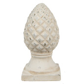 Decoratiune Con piatra bej 14x28 cm