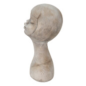 Figurina Fetita piatra bej 12x11x24 cm