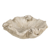 Hranitoare pasari piatra bej 22x6 cm