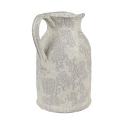 Carafa decorativa teracota bej 16x13x21 cm