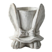 Ghiveci flori piatra bej Iepuras 20x20x25 cm