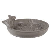 Hranitoare pasari piatra gri 25x24x9 cm