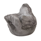 Ghiveci flori piatra gri Pasare 18x12x13 cm
