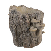 Ghiveci flori piatra maro 24x18x18 cm