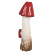 Ciupercuta decorativa teracota multicolora 14x12x29 cm