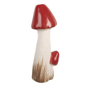 Ciupercuta decorativa teracota multicolora 14x12x29 cm
