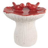 Ciupercuta decorativa teracota multicolora Ø 19x18 cm