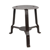 Suport ghiveci flori fier negru 18x18x22 cm