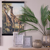 Decoratiune perete Girafe 40x2x60 cm