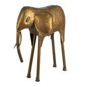 Figurina metal cupru Elefant 50x16x50 cm