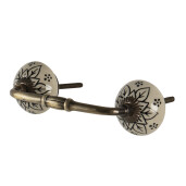 Maner mobilier cupru ceramica 14x4x3 cm