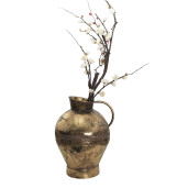 Vaza flori metal cupru 27x23x34 cm