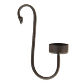 Suport lumanare suspendabil 9x4x18 cm