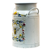 Vaza flori metal multicolor 19x28 cm