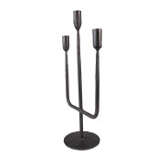 Sfesnic fier negru 21x12x43 cm