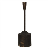 Set 3 sfesnice fier negru maro 9x40 cm, 9x35 cm, 9x30 cm