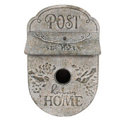 Cutie Postala metal gri antichizat 27x11x41 cm