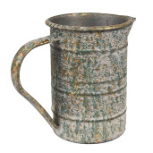 Carafa decorativa metal multicolor 19x10x15 cm