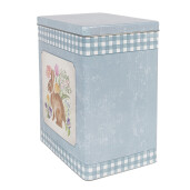 Set 2 cutii metal 21x15x25 cm, 18x13x22 cm