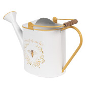 Stropitoare decorativa metal alb auriu 39x13x21 cm