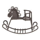 Figurina Calut fier maro 9x3x6 cm