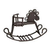 Figurina Calut fier maro 9x3x6 cm
