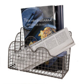 Organizator documente fier maro 27x12x22 cm