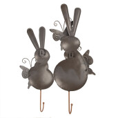 Decoratiune Iepurasi 35x6x47 cm