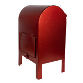 Cutie Postala Craciun metal multicolor 21x19x34 cm