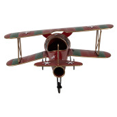 Avion decorativ metal 41x37x21 cm