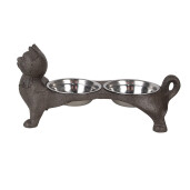 Bol hranire Pisica 39x15x19 cm, 2x225 ml