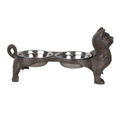 Bol hranire Pisica 39x15x19 cm, 2x225 ml