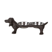 Bol hranire Caine 43x23x13 cm, 2x225 ml